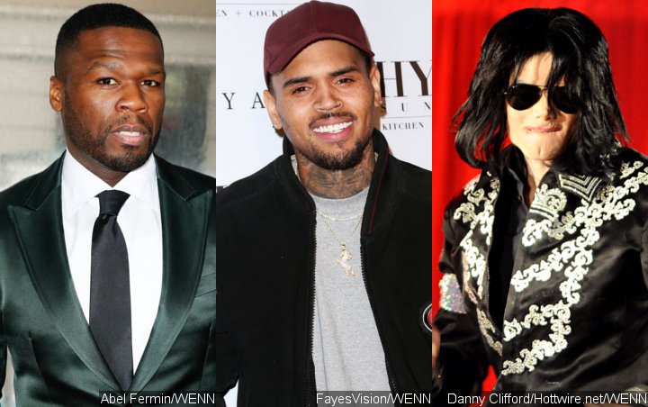 50 Cent Still Thinks Chris Brown Is Better Than Michael Jackson