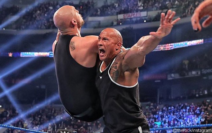 The Rock Disses Baron Corbin During Surprise Return to 'WWE' 