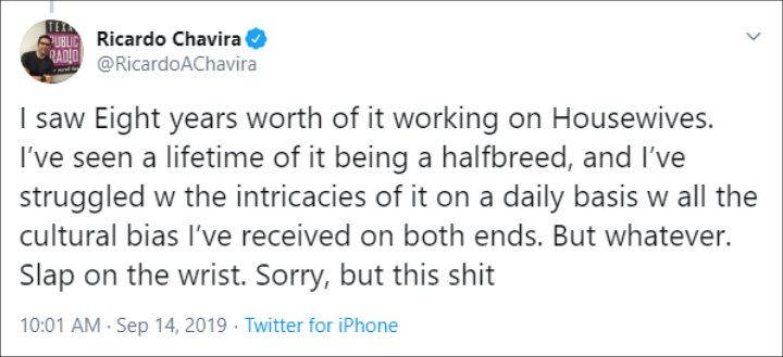 Ricardo Chavira Speaks Against Felicity Huffman's Punishment in College Admissions Scandal