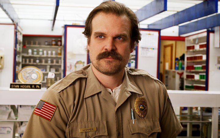 David Harbour FaceTimes 'Stranger Things' Creators to Find Out Hopper's Fate