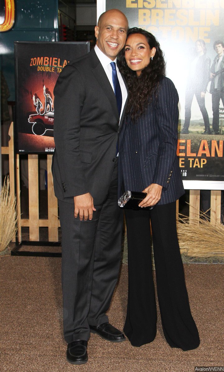 Rosario Dawson and Cory Booker Cuddle Up at 'The Need to Grow' L.A. Premiere
