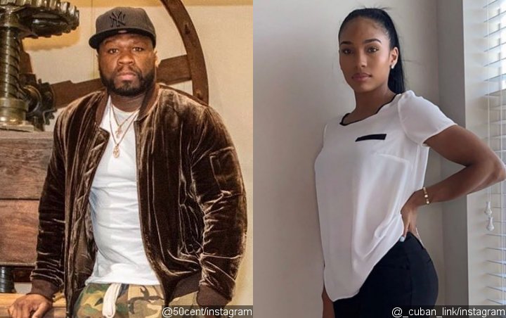 50 Cent Sends Girlfriend Virtual Kisses in Flirty Instagram Exchange