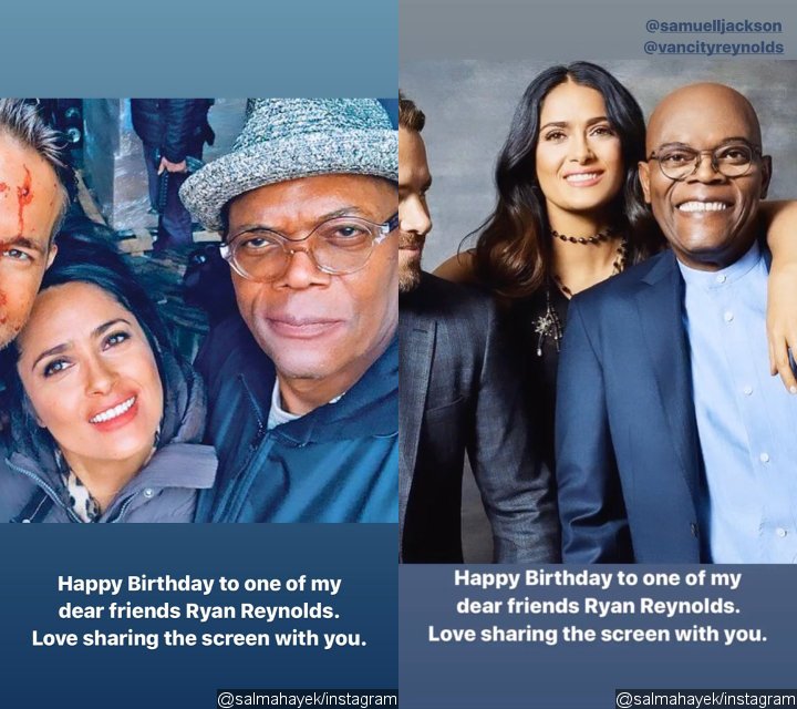 Salma Hayek Trolls Ryan Reynolds on His Birthday