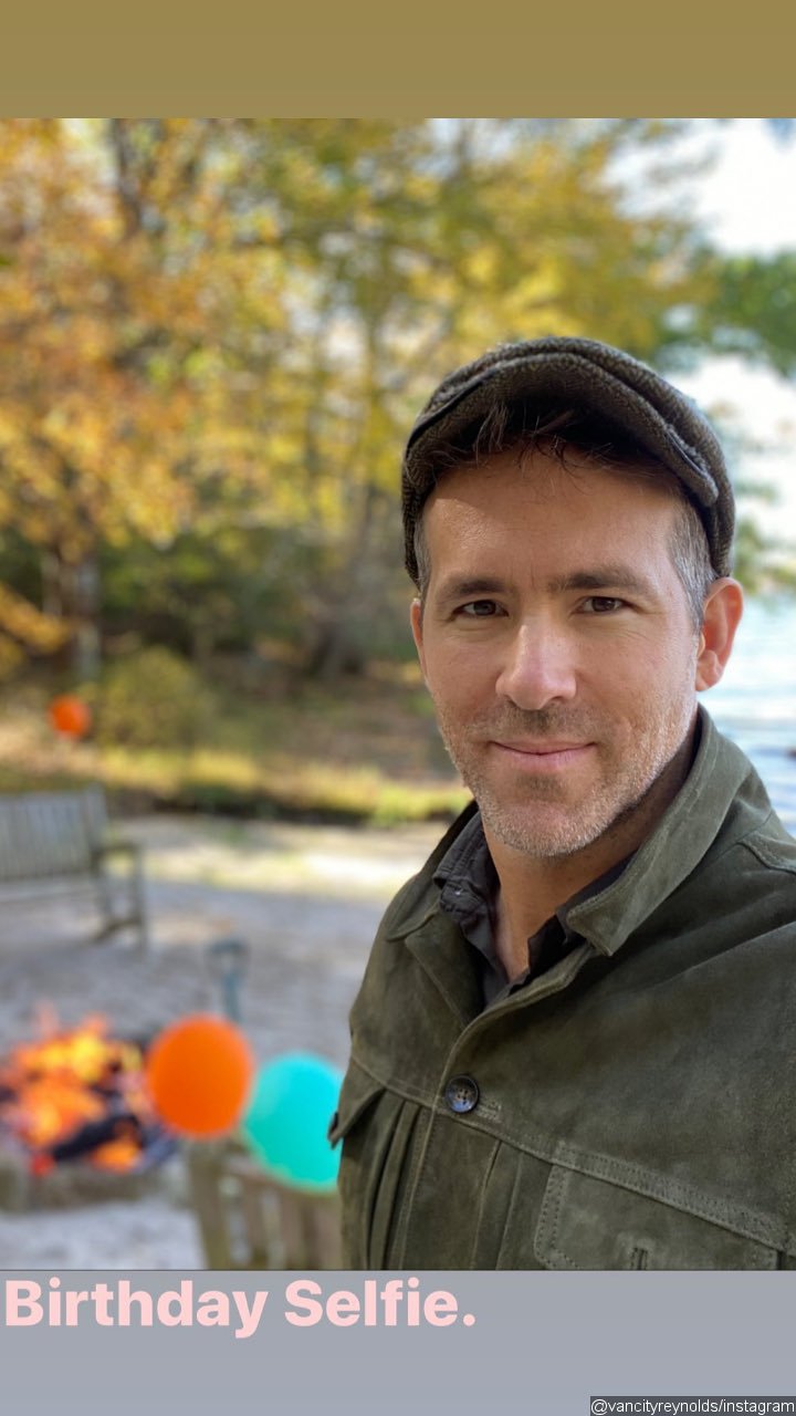 Ryan Reynolds Shares a Birthday Selfie
