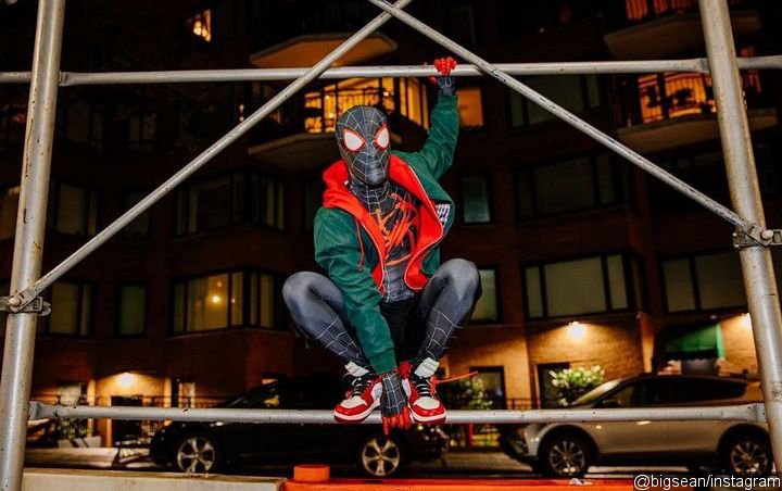 Big Sean Looks Straight Out of Movie in Spider-Man Halloween Costume