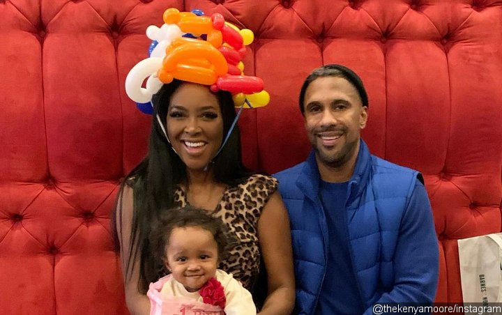 'RHOA' Star Kenya Moore and Estranged Husband Reunite for Daughter's 1st Birthday