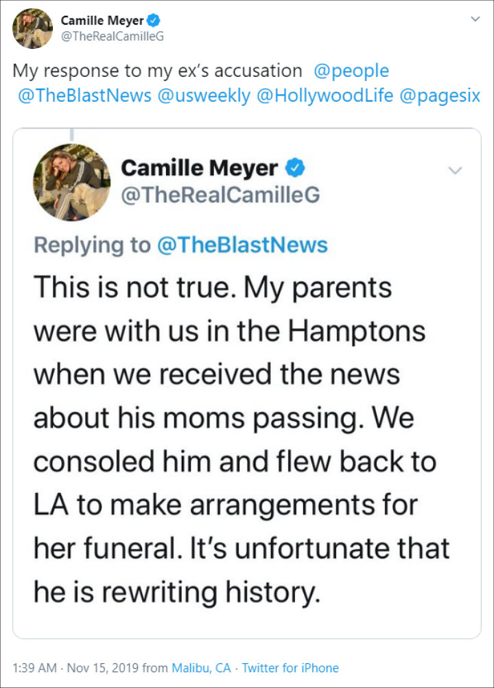 Camille Grammer and Kelsey feuding