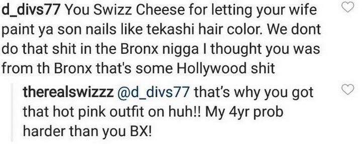 Swizz Beatz hits back at troll