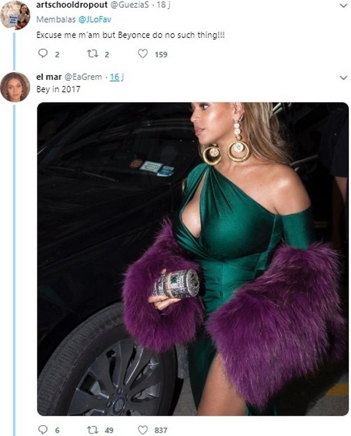 Beyhive defends Beyonce