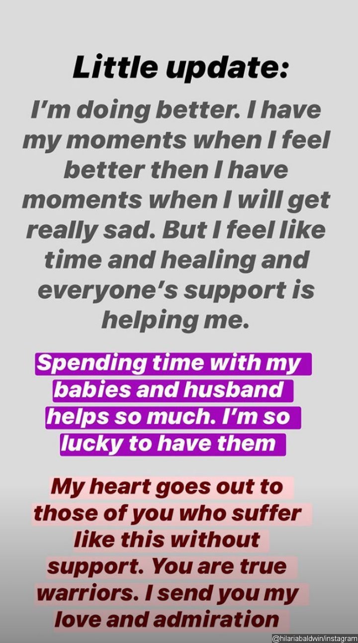 Hilaria Baldwin Gives Update After Second Miscarriage