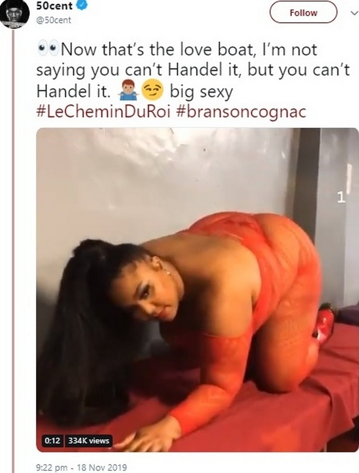 50 Cent gets flirty with Lizzo