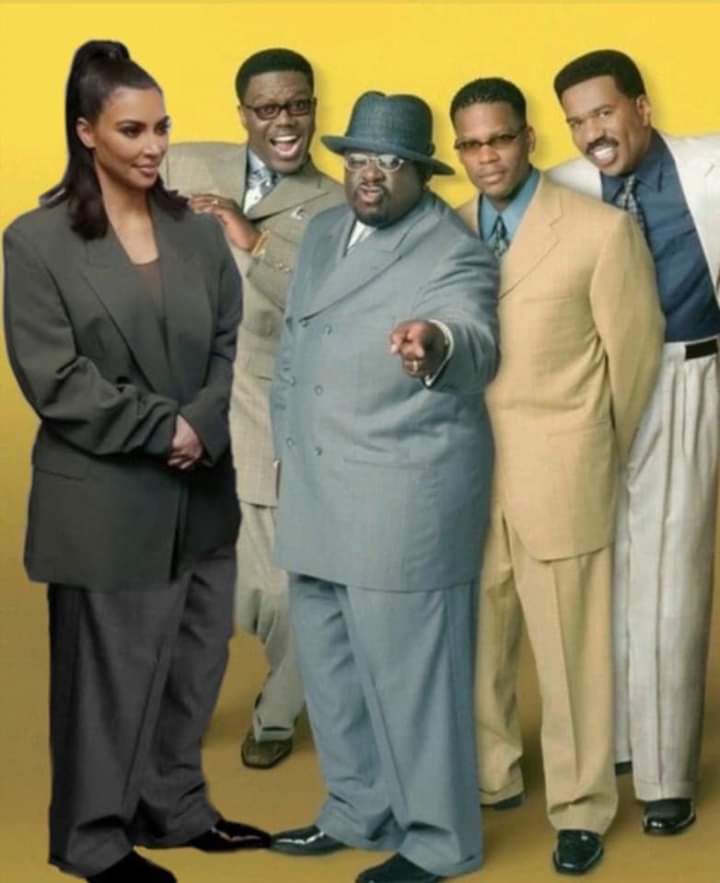 Kim Kardashian and The Kings of Comedy