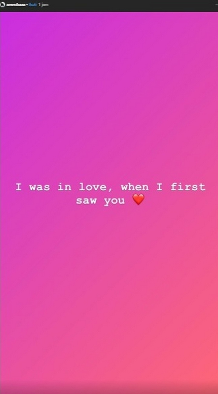Ammika Harris posts a cryptic note