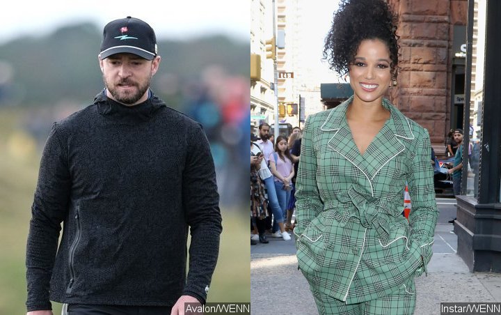 Justin Timberlake Holding Hands With Alisha Wainwright During Night Out Wearing No Wedding Ring