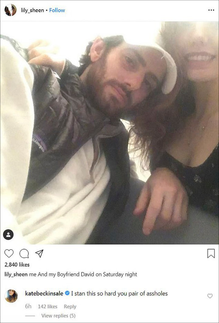 Kate Beckinsale Comments Under Her Daughter's Instagram Post
