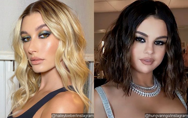 Hailey Baldwin Likes an Instagram Video of Selena Gomez's Look for AMAs