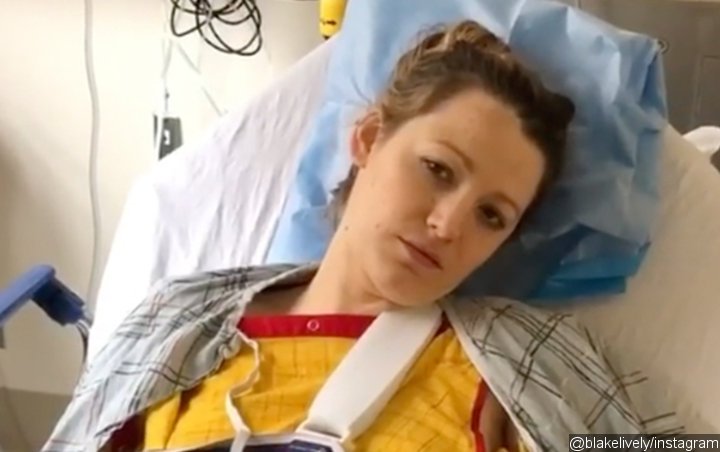 Blake Lively 'So High' in Hilarious Video After Hand Injury