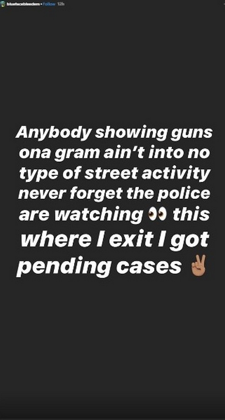Blueface bows out of Yung Ro feud