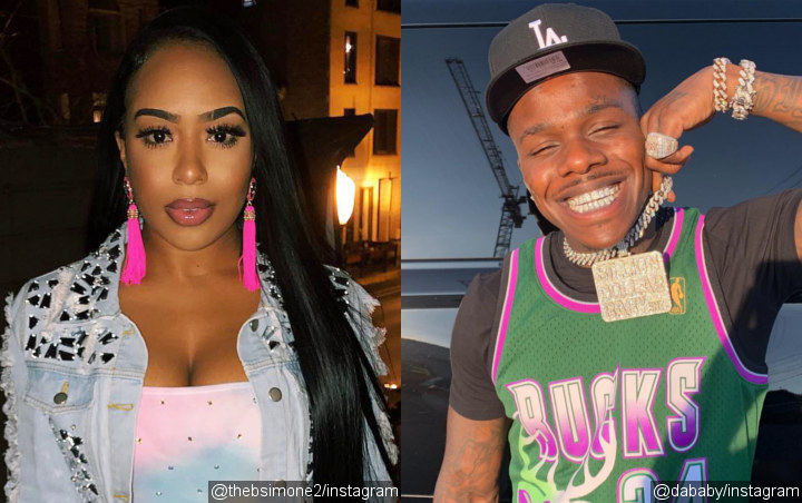 B. Simone Snuggling Up to DaBaby in New Clip Following Thirsty Posts