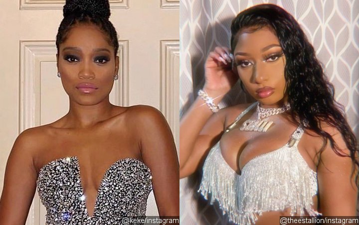 Keke Palmer Flirts With Megan Thee Stallion and the Rapper Responds