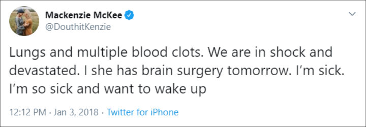Mackenzie's other tweet.