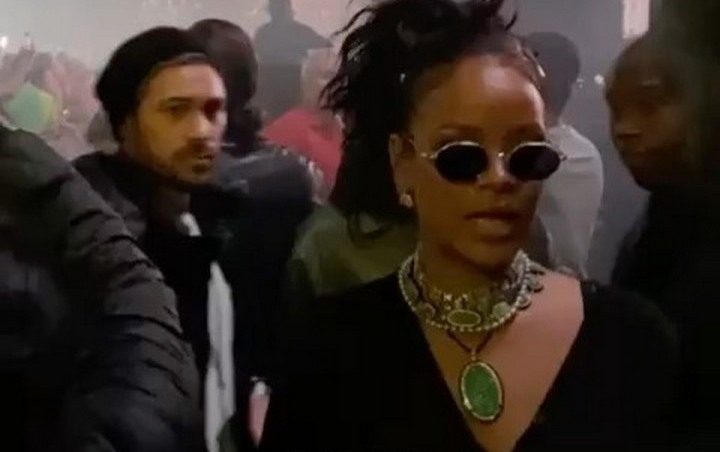 Rihanna Spotted Supporting Rumored Boyfriend A Ap Rocky At His Sweden Concert