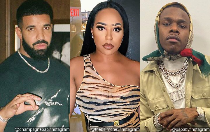 Drake Clowns B. Simone Over Her Crush on DaBaby - See His Comment