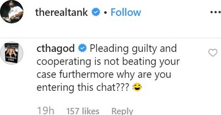 Charlamagne tha God responds to Tank