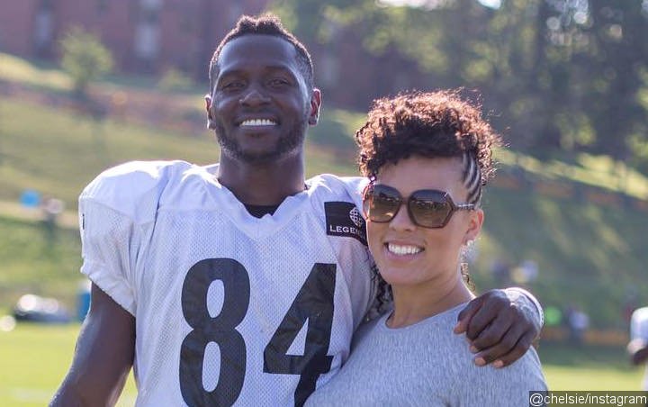 Antonio Brown Slaps Baby Mama Chelsie Kyriss With Eviction Notice