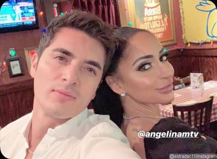 Angelina Pivarnick and Christian Estrada Get Cozy at a Charity Event