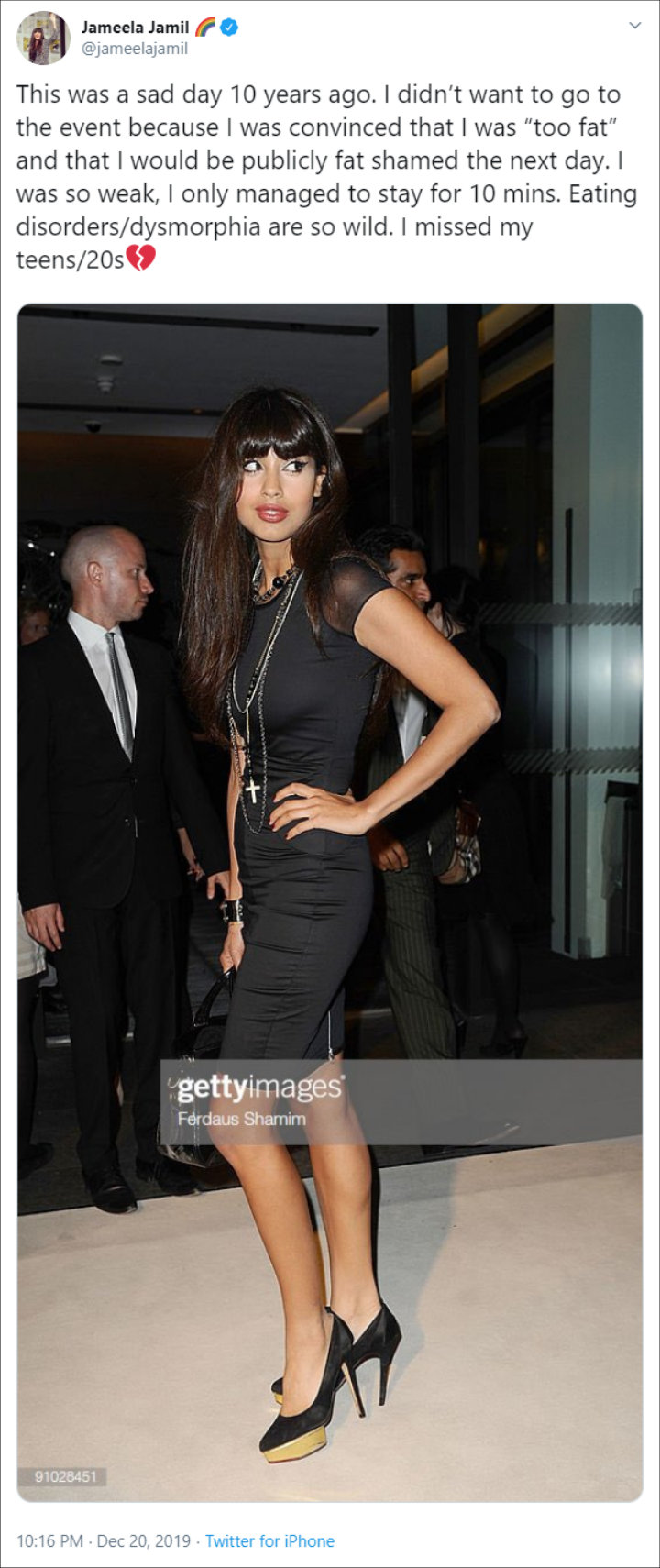Jameela Jamil.