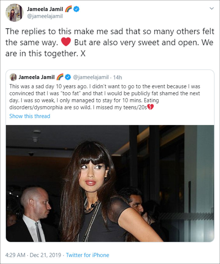 Jameela Jamil.