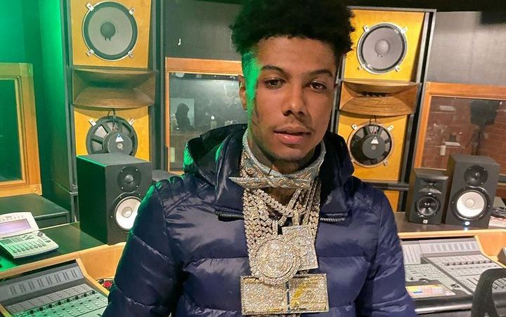Blueface Gets Involved in Club Brawl, Woman Shows Busted Lip After Hit by His Goons