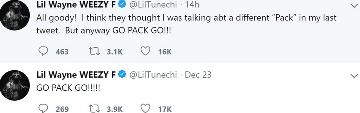 Lil Wayne cracks a joke about his recent encounter with federal agents