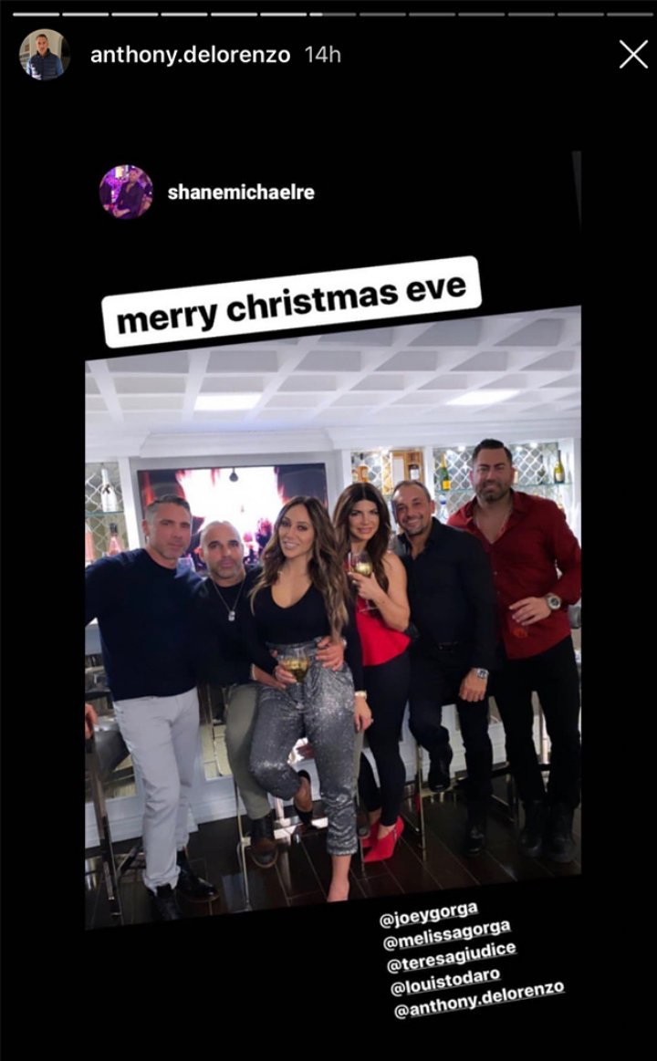 eresa Giudice and ex Anthony's Christmas Eve outing