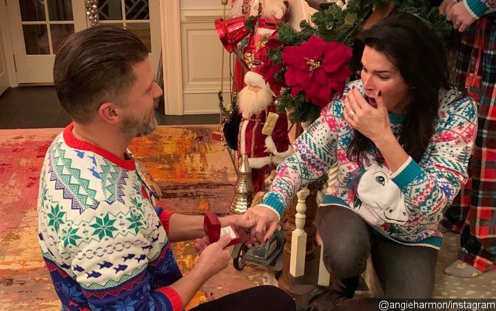 Greg Vaughan Stages Christmas Proposal to Angie Harmon