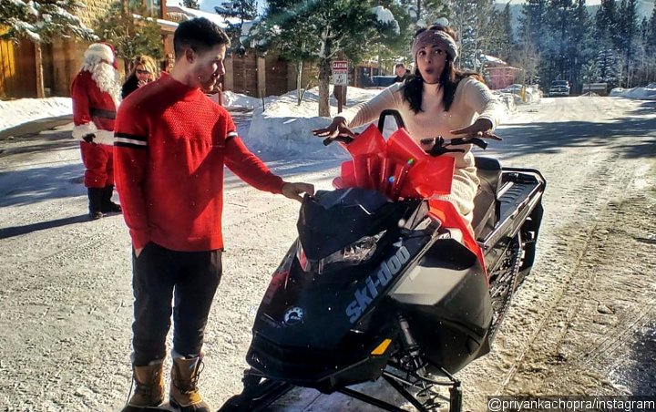 Nick Jonas Gifts Priyanka Chopra New Snowmobile for Christmas
