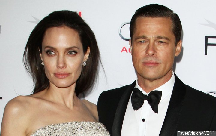 Brad Pitt and Angelina Jolie 