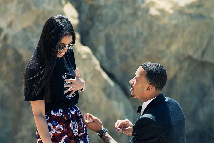 Memphis Depay proposed to Lori harvey in 2017