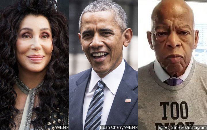 Cher and Barack Obama Among Those Sending Prayer to John Lewis After Cancer Diagnosis