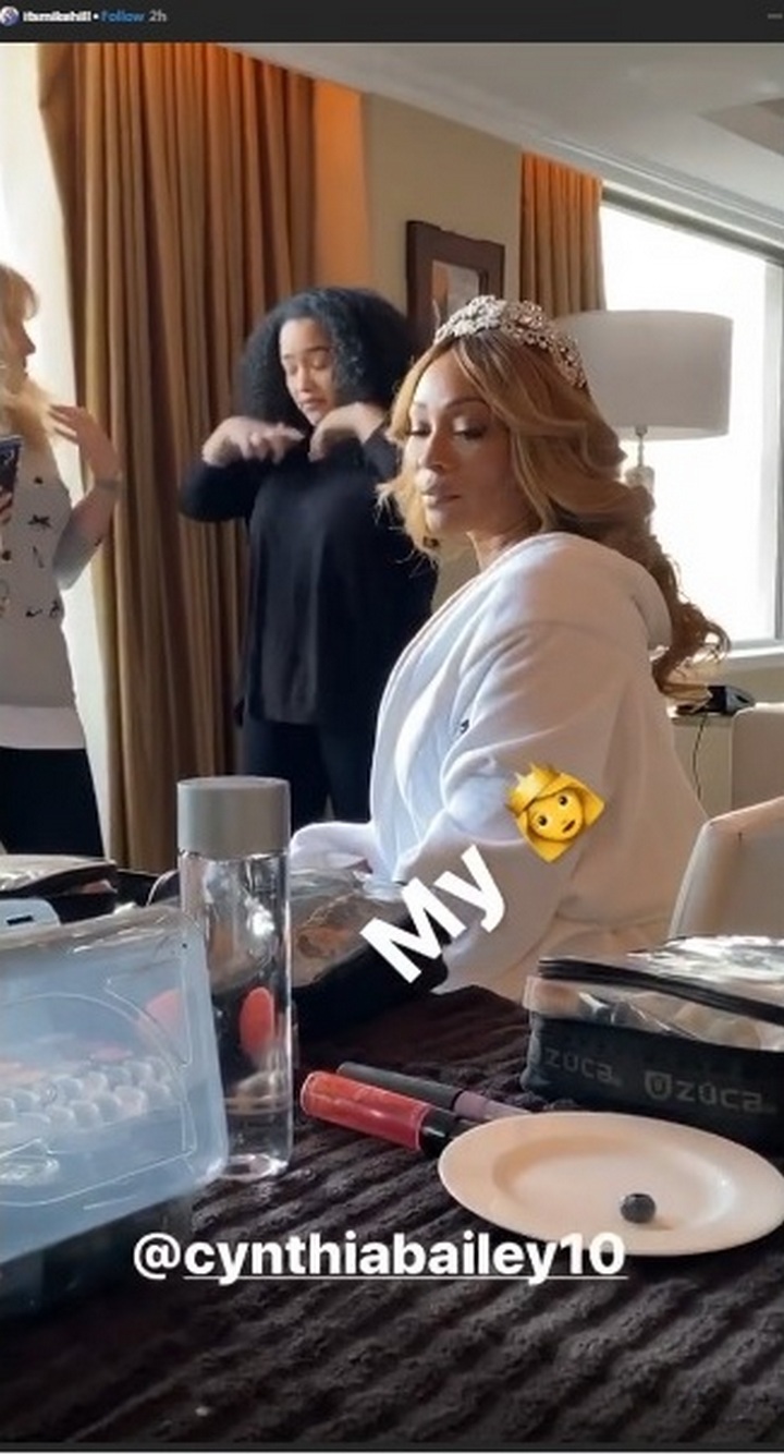 Rhoa Star Cynthia Bailey Secretly Marries Mike Hill In New York