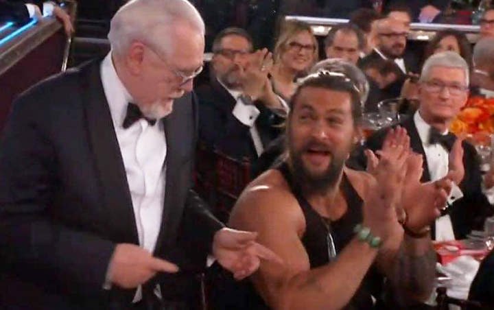 Jason Momoa Rocks Tank Top at the 2020 Golden Globes Because of This