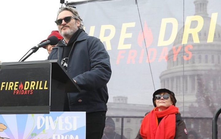 Joaquin Phoenix Arrested at Climate Change Protest