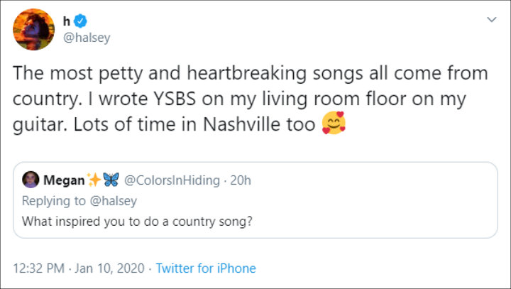 Halsey Explains Her Inspiration for Song 'You Should Be Sad'