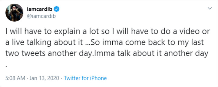Cardi B Aspires to Be a Politician