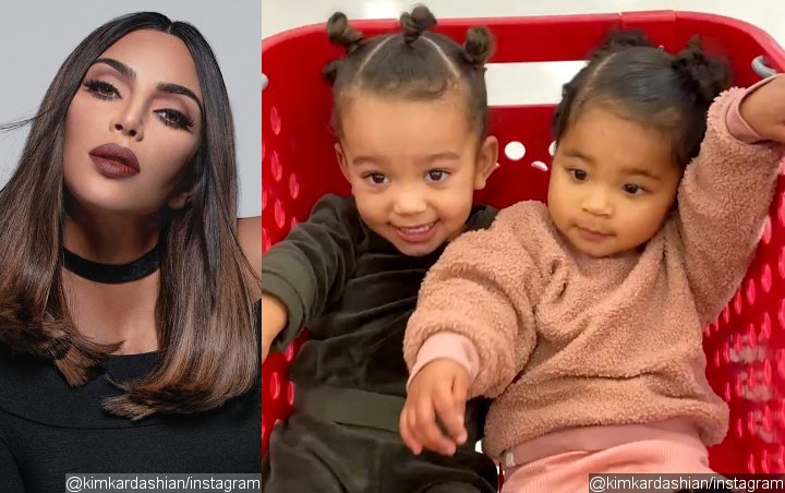 Kim Kardashian's Daughter Chicago Feeds Her Cousin True in Cute Video