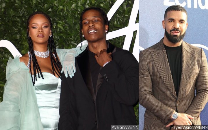 Rihanna Seen Hanging Out With Rumored BF A$AP Rocky, Her Ex Drake Spotted There Too