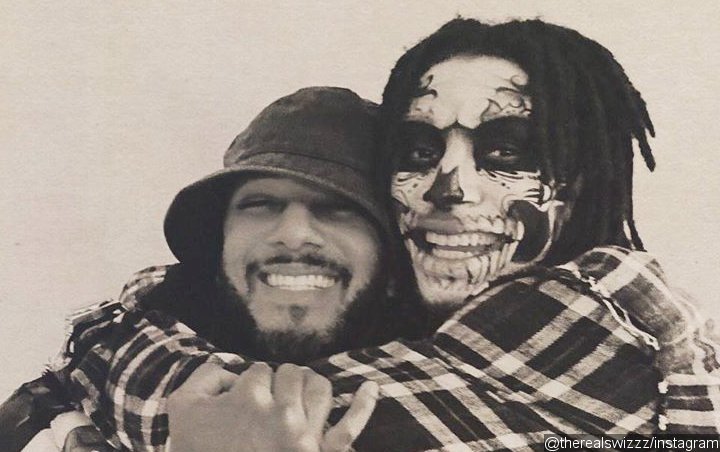 Swizz Beatz's Son Sends Twitter Abuzz With Skeleton Face Paint at 2020 Grammys