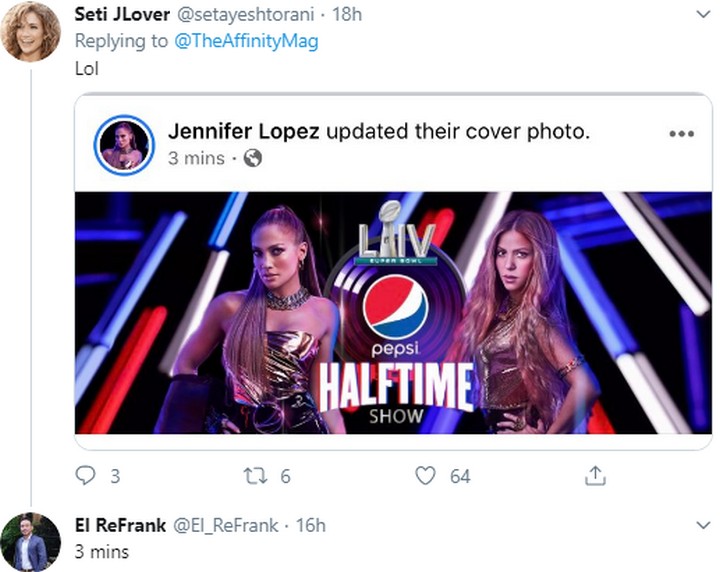 Jennifer Lopez changes her Facebook display following criticisms