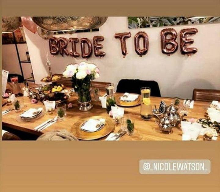 Hassan's alleged engagement dinner